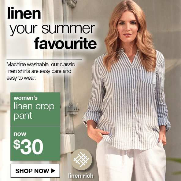 You’ll love these: $30 women’s linen rich pants.