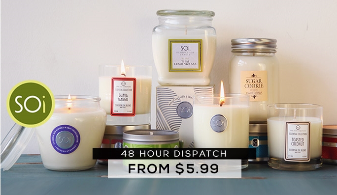 Soi Candle Mega Sale FROM $5.99