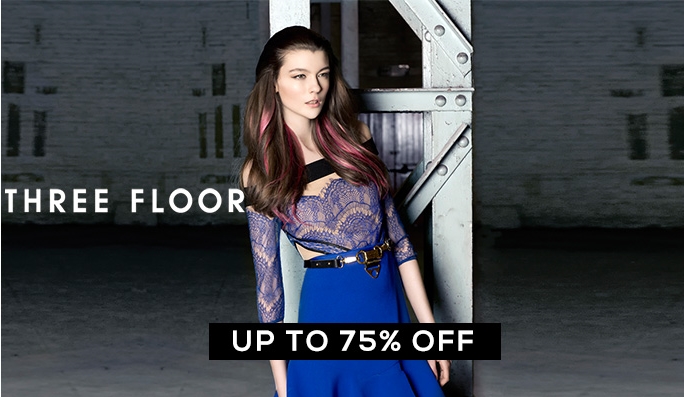 Three Floor UP TO 75% OFF