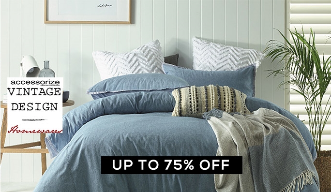 Vintage Washed Linen UP TO 75% OFF
