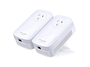 TP-Link AV1200 Gigabit Passthrough Powerline Starter Kit ONLY $119