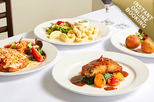 Authentic Italian Dinner in Caulfield South with Wine or Beer: Only $49 for Two