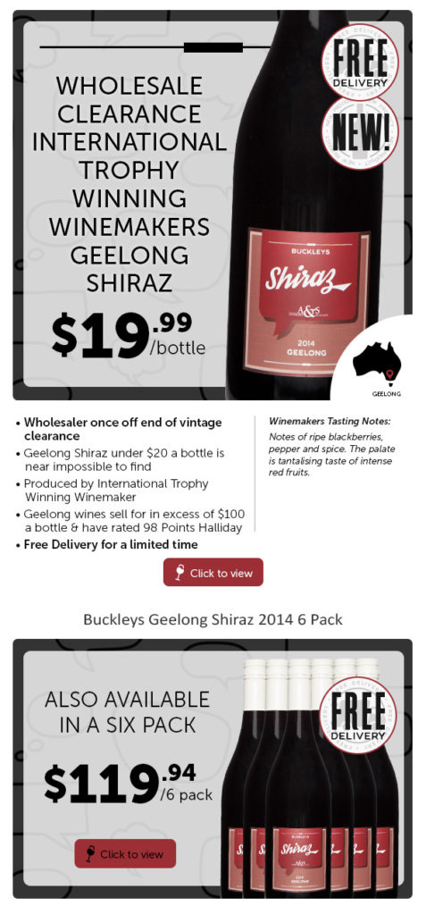 Wholesale Price. Don’t Pay $100’s Ours Under $20. Rare Geelong Wines.