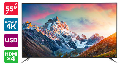 Kogan 55″ 4K LED TV (Series 8 KU8000) for $499