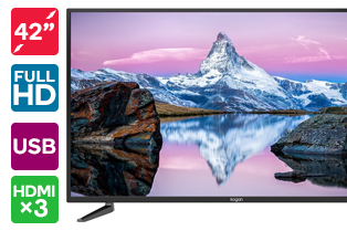 Kogan 42″ LED TV (Series 7 QF7000) for $329