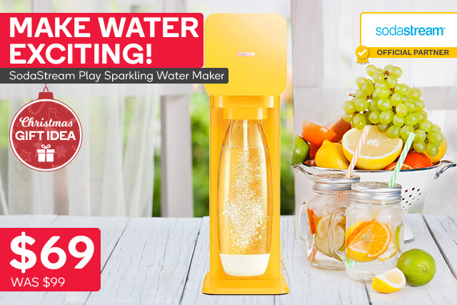 HUGE 30% OFF  – SodaStream Play Sparkling Water Maker