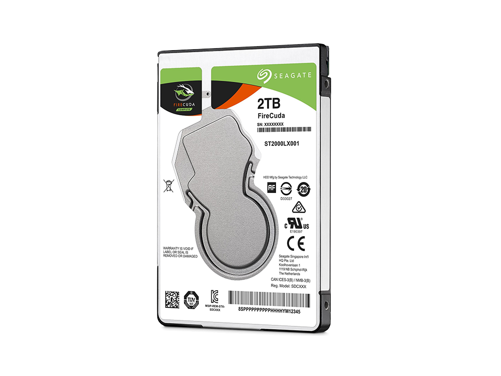 Seagate Firecuda 2TB 2.5″ 7mm SSHD Hybrid Hard Drive ONLY $149