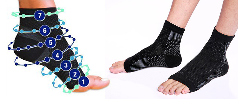 7 Point Ankle Compression Socks. From Only $9