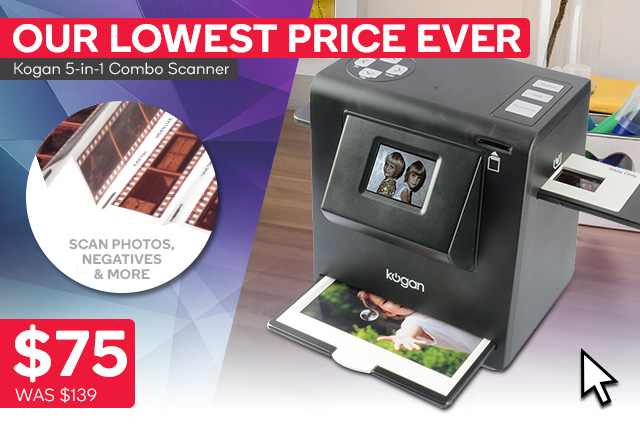 More FRENZY Bargains! | Kogan 5-in-1 Combo Scanner $75