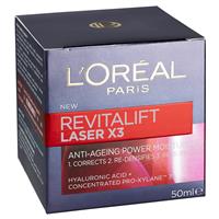 L’Oreal Paris Revitalift Laser X3 Day Cream 50ml ONLY $26.69 (save $18.26)