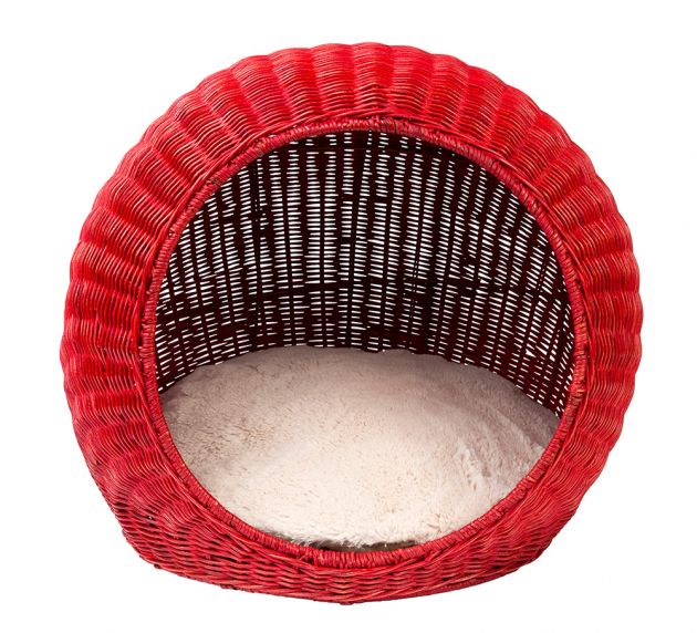 20% off ALL Food, Treats, Toys, Beds, Litter & Grooming! FuzzYard Cat Bed Java Pod Red NOW $87.96 (was $109.95)