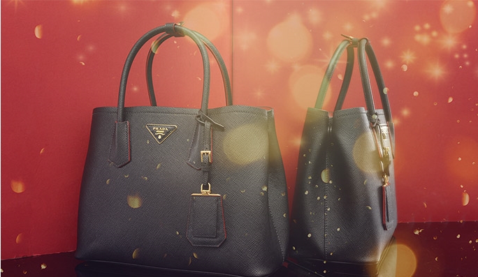 Prada & Gucci Luxury Handbags UP TO 25% OFF | Prada Tessuto Saffiano Shopper Bag NOW $1249.00