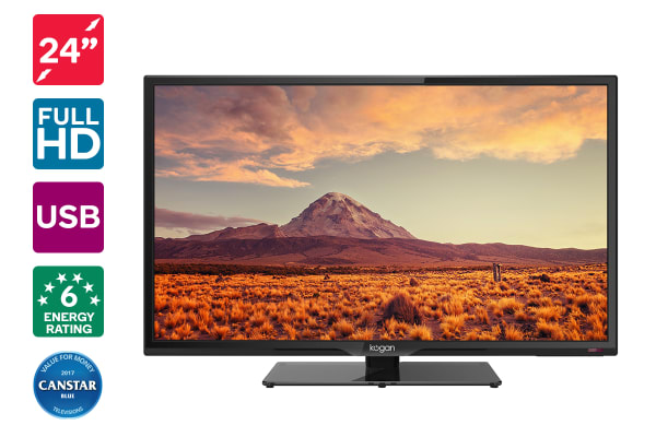 Kogan 24″ LED TV (Series 7 QF7000) NOW $139 + Delivery (was $159)