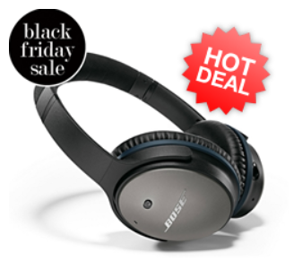 Black Friday is here! HUGE savings! | Bose QC25 Noise Cancelling Headphones Black – For Apple Devices NOW $287 (RRP: $399)