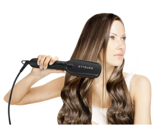 SALE EXTENDED! | Estelle Premium Ionic Hair Straightening Brush ONLY $15 + FREE SHIPPING (was $49)