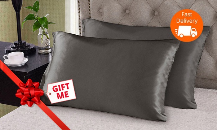 100% Mulberry Silk Pillowcases: Two ($39) or Four ($69) (Don’t Pay up to $458)