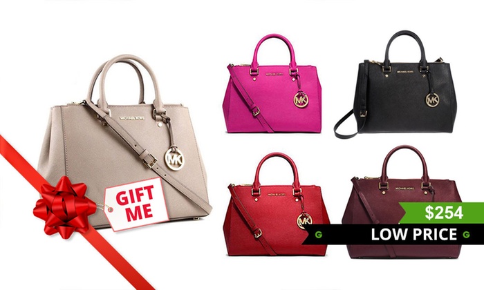$254 for a Michael Kors Medium Sutton Handbag