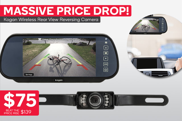 Hate Reverse Parking? Reversing Camera Now $75