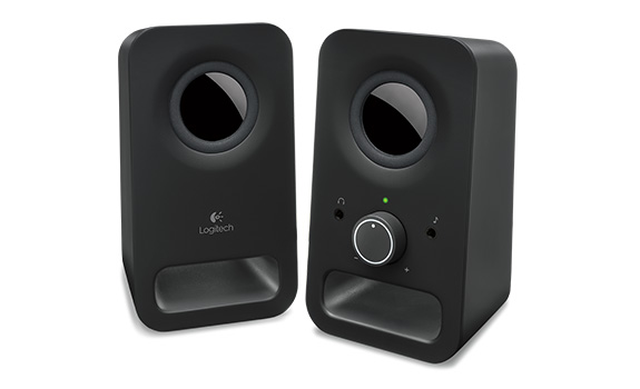 Logitech Z150 (980-000862) Multimedia Speakers – Midnight Black ONLY $32