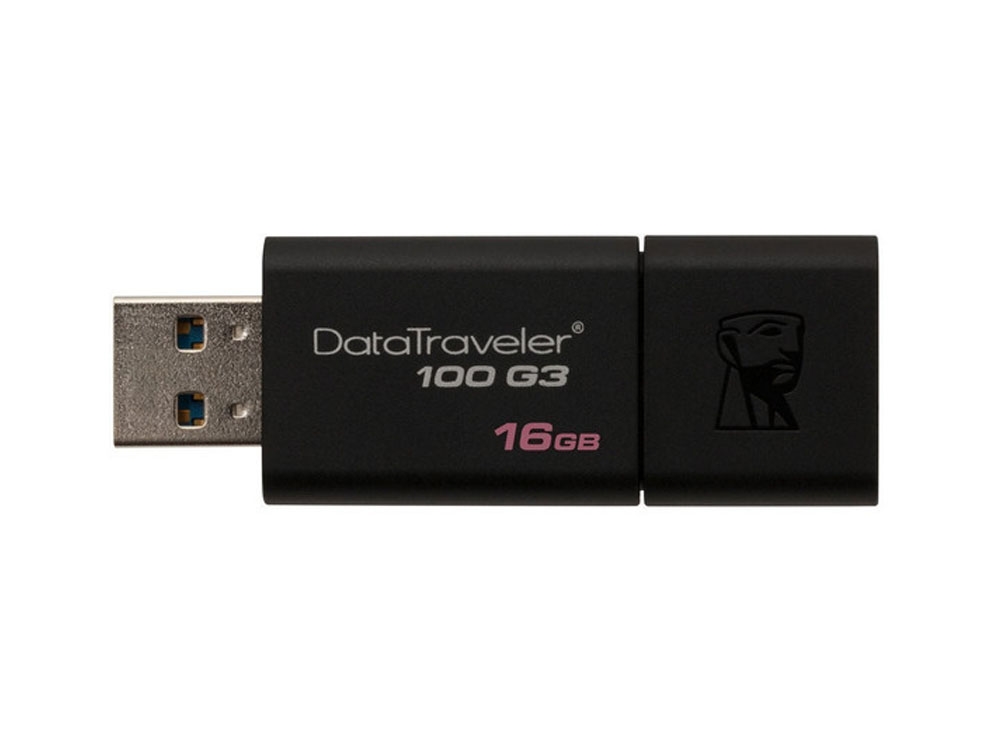 TODAY: Kingston DataTraveler 100 Gen 3 16GB USB 3.0 Flash Drive NOW $9