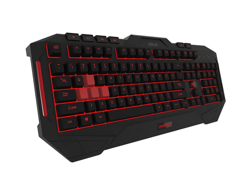 ASUS Cerberus MKII Splash Proof Gaming Keyboard NOW $69