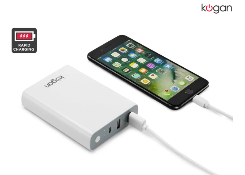 Christmas Gift Flash Sale – Up to 80% OFF | Kogan Universal 10400mAh Power Bank Portable Charger NOW $29 + FREE SHIPPING (Was $49)