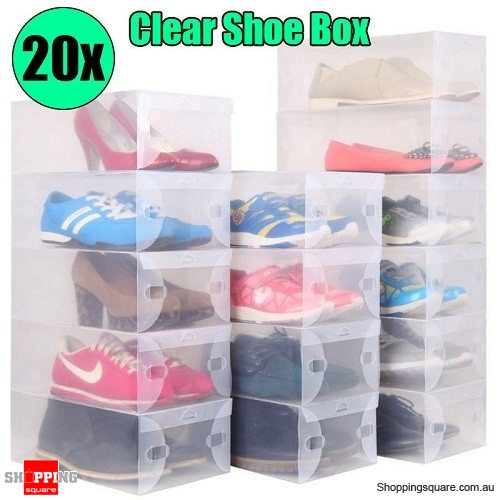 20X Foldable Shoe Storage Case $9