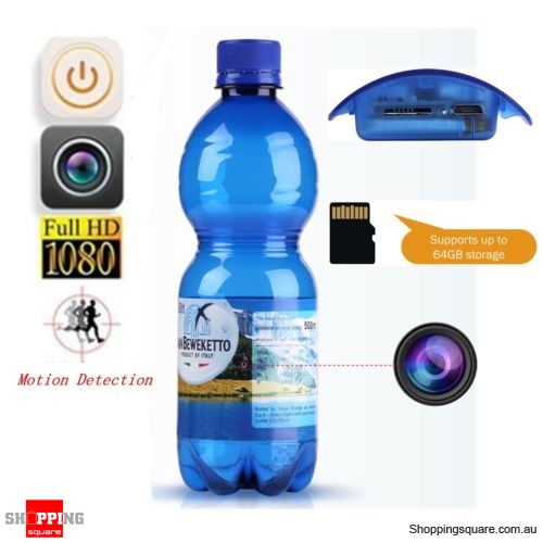 1080P Hidden Spy Water Bottle Shape Camera only $49.95 (was $52.95)