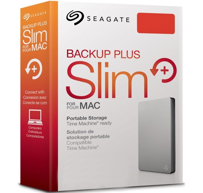 Seagate 2TB Backup Plus Slim for Mac $109!