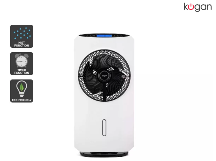 Kogan DC Motor Mist Fan NOW $129 + FREE SHIPPING (Was $199)