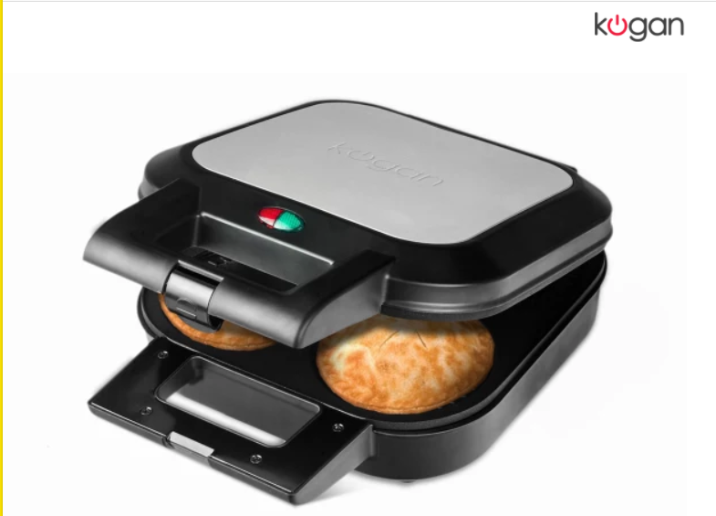 Kogan Deep Dish 4 Pie Maker ONLY $39 + FREE SHIPPING (Was $69)