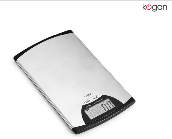 Kogan Slim Digital Kitchen Scales ONLY $25 + FREE SHIPPING (Was $39)