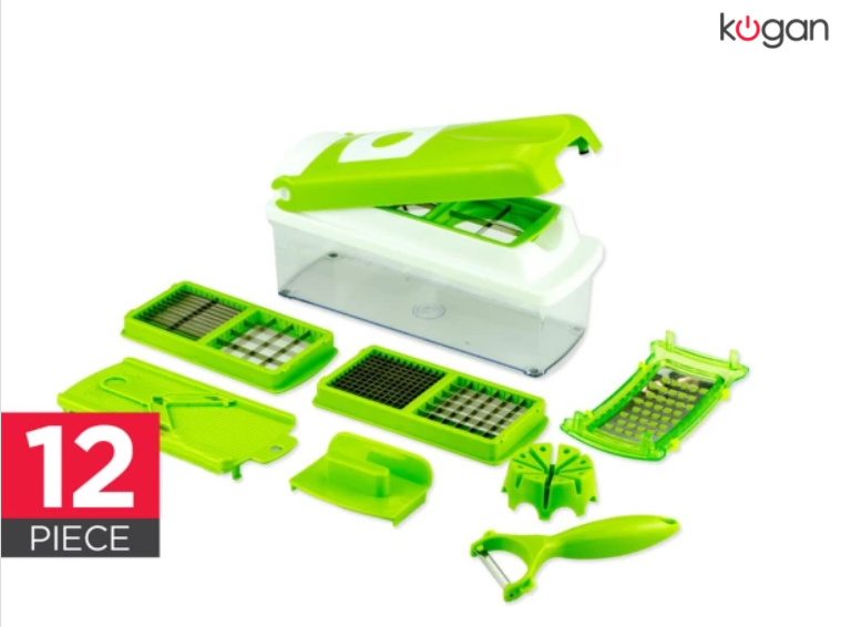 Christmas Gift Flash Sale – Up to 80% OFF | Kogan Multi-Purpose 12 Piece Slicer ONLY $15 + FREE SHIPPING (Was $19)