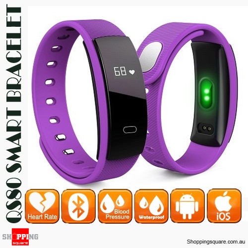 5 in 1 Bluetooth Smart Watch | QS80 Smart Bracelet Band IP67 Waterproof with Blood Pressure Heart Rate Monitor for Sports Sleep Health ONLY $19.95 (Was: $23.95)