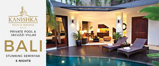 Jacuzzi and Pool Villas in Trendy Seminyak $2,442 You Save 59%