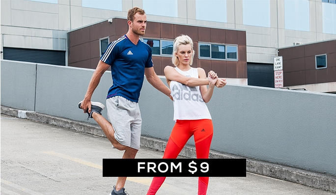 Adidas Apparel FROM $9