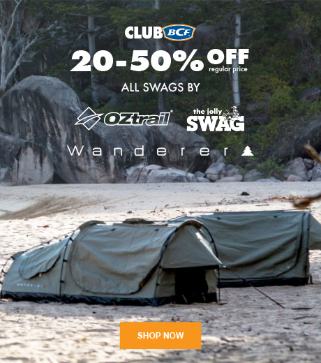 4 day SALE on now | Selected Swags | Wanderer Ladies Dome Swag FROM  $279.00