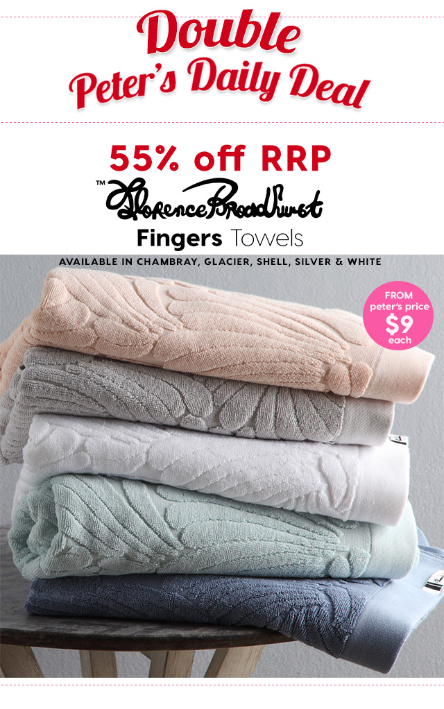 Florence Broadhurst & Private Collection Towels from $9