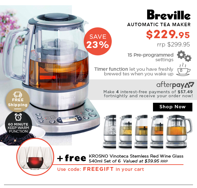 Breville Automatic Tea Maker $229.95