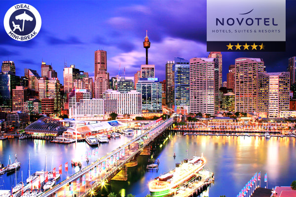 SYDNEY: 1 Night at the Novotel Sydney Rockford Darling Harbour,$199