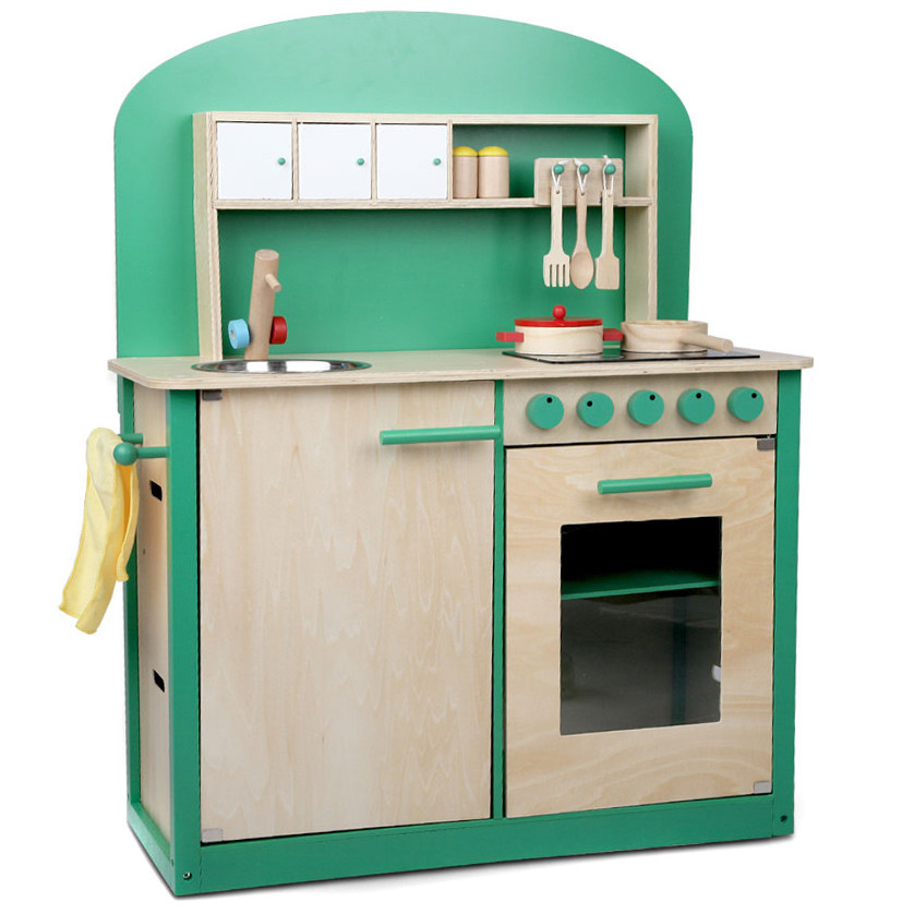 Kids Wooden 8 Piece Kitchen Play Set $164.00