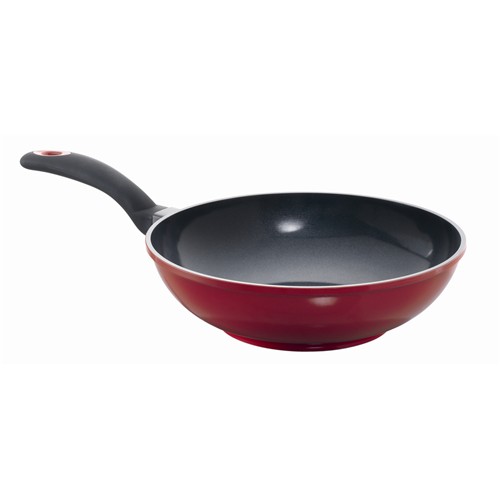 An EXTRA 15% off Everything Including SALE! Baccarat Bio+ Stir Fry Pan 28cm Red NOW $49.99 (RRP $99.99)