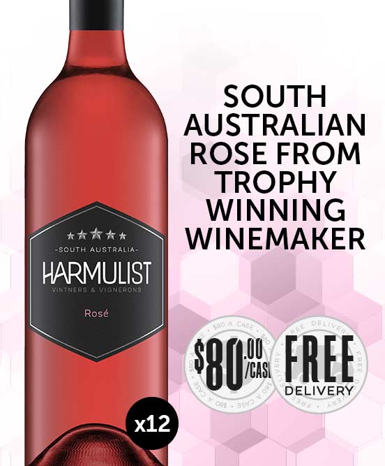 $80 Dozens Delivered Free! Harmulist South Australian Rose 2015 Dozen ON SALE $80.00  (YOU SAVE $99.88)