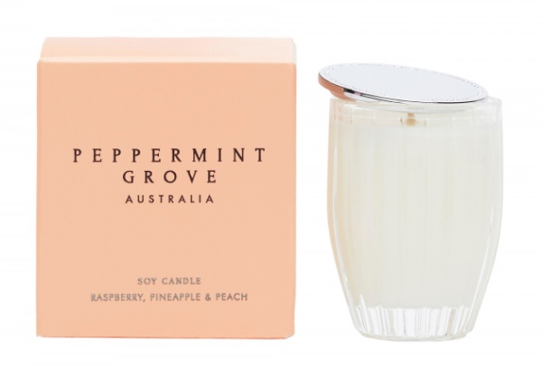 Stocking fillers under $100 | Peppermint Grove Apricot Small Candle ONLY $18.95