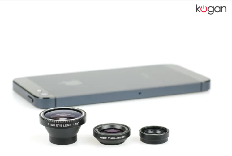 iPhone Lens Kit (Macro, Fish Eye, Wide Angle) NOW $15 + FREE SHIPPING (Was $25)