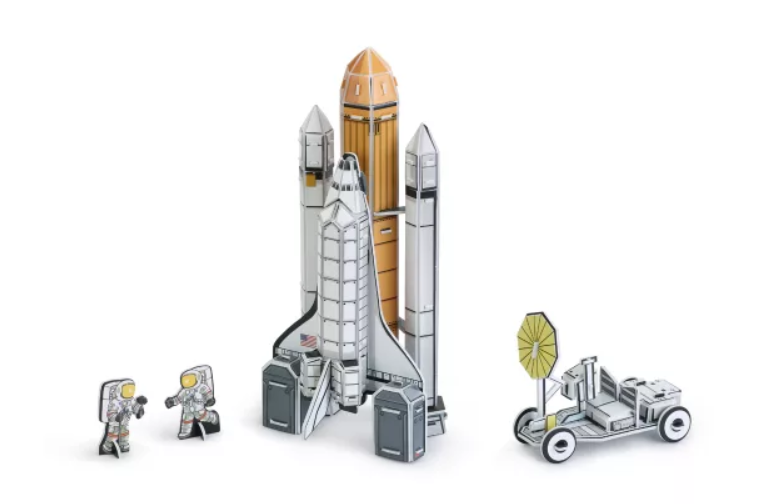 A rewarding challenge! Space Shuttle Discover 3D Puzzle ONLY $9 + FREE SHIPPING