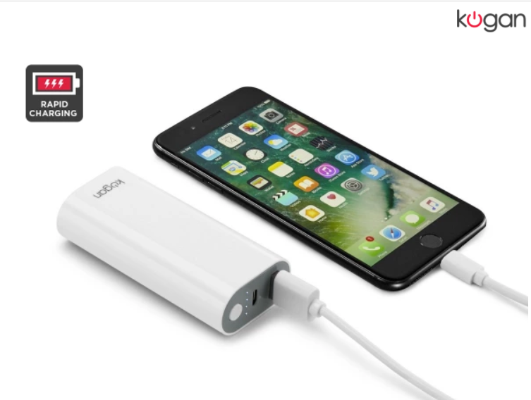 PRICE DROP: Kogan Universal 4400mAh Power Bank Portable Charger NOW $19 + FREE SHIPPING (Was $29)