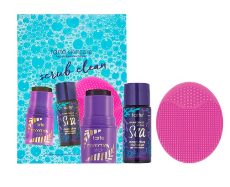 Have you tried 2017’s top skincare picks? TARTE Scrub Clean Set ONLY $18.00