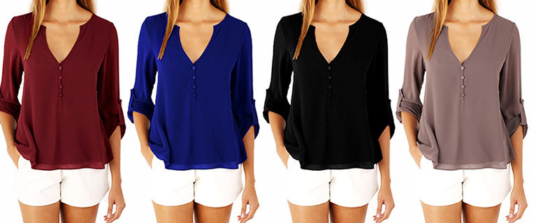 Women’s Chiffon Blouse. Just $15