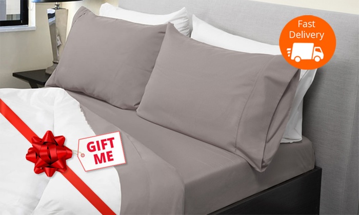 From $39 for a 1000TC Bamboo Blend Sheet Set in Choice of Colour (Don’t Pay up to $249)